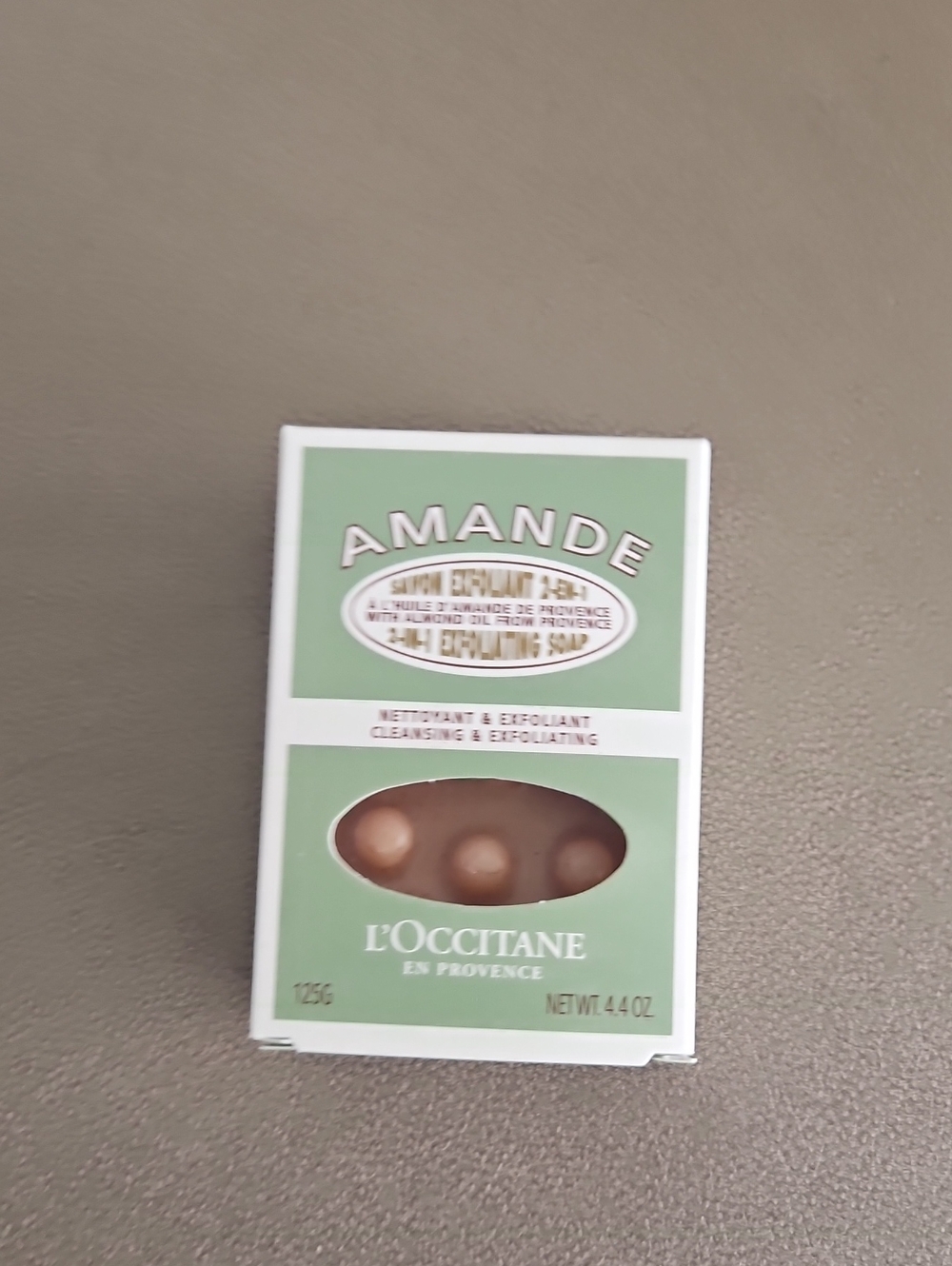 L'Occitane Amande 3-in-1 Exfoliating Soap 4.4 oz
